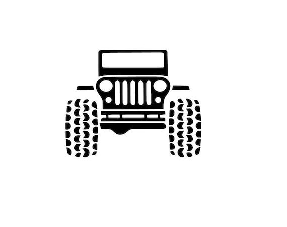 Jeep Vinyl Decal Jeep Sticker Window Decal Car Decal | Etsy