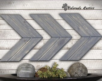 Arrow Wall Art, Chevron, Arrow Wall Décor, Rustic Wall Décor, Arrow, Wood Wall Art, Rustic Arrow, Wood Chevron, Wooden Arrow, Gray Chevron