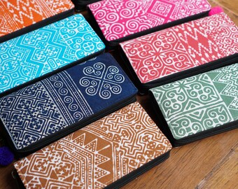 Cartera batik única para mujer, cartera étnica de Tailandia, cartera  artesanal, cartera única, cartera bohemia WA301BA