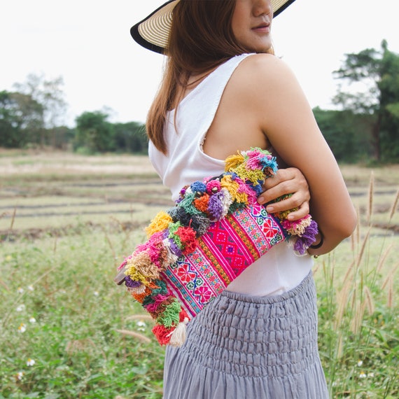Clutch Bags | Crochet Clutch Purses | Bohemian Clutch | Summer Clutch –  Colorful 4U