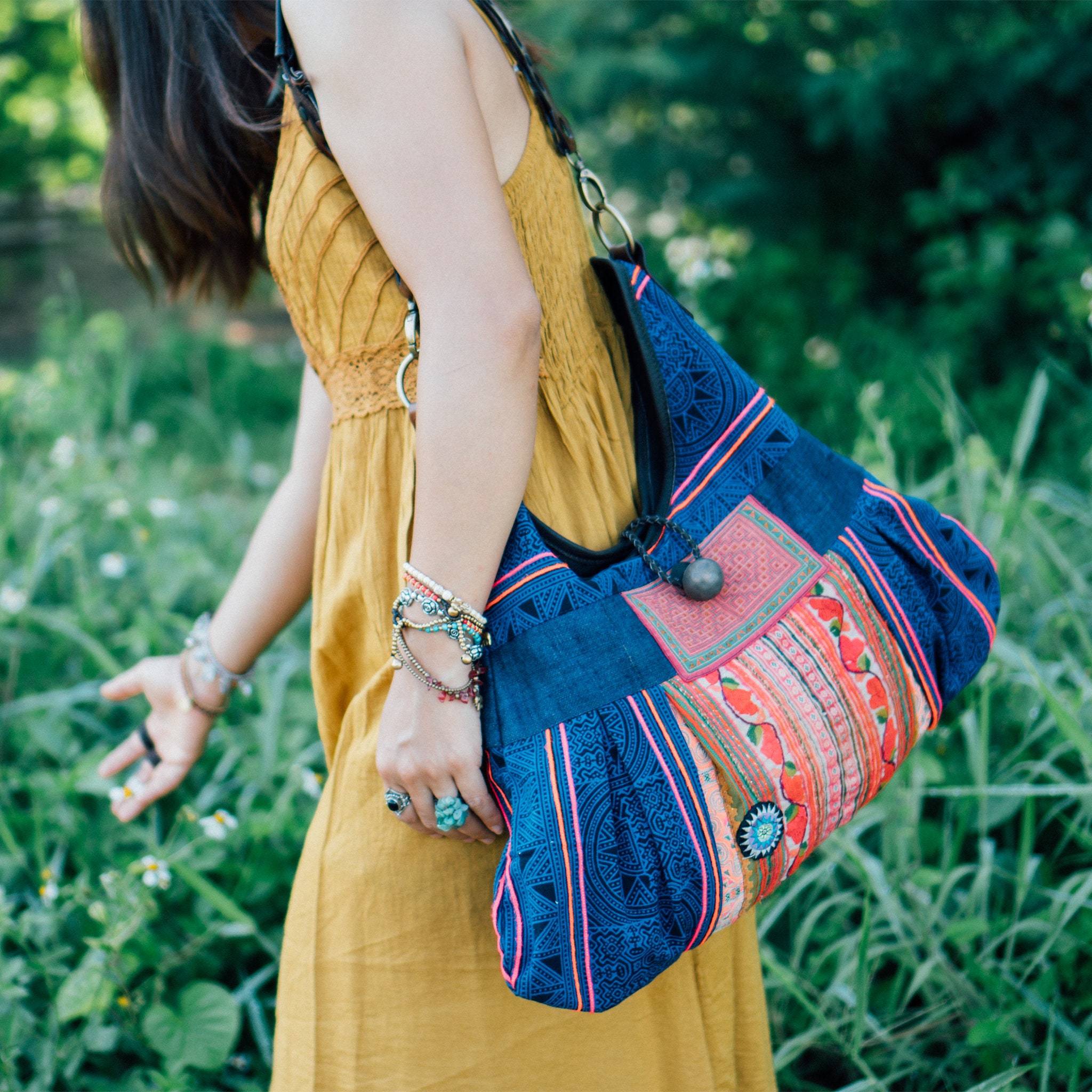 Unique Tote Bag for Women With Vintage Hmong Embroidered Fair | Etsy