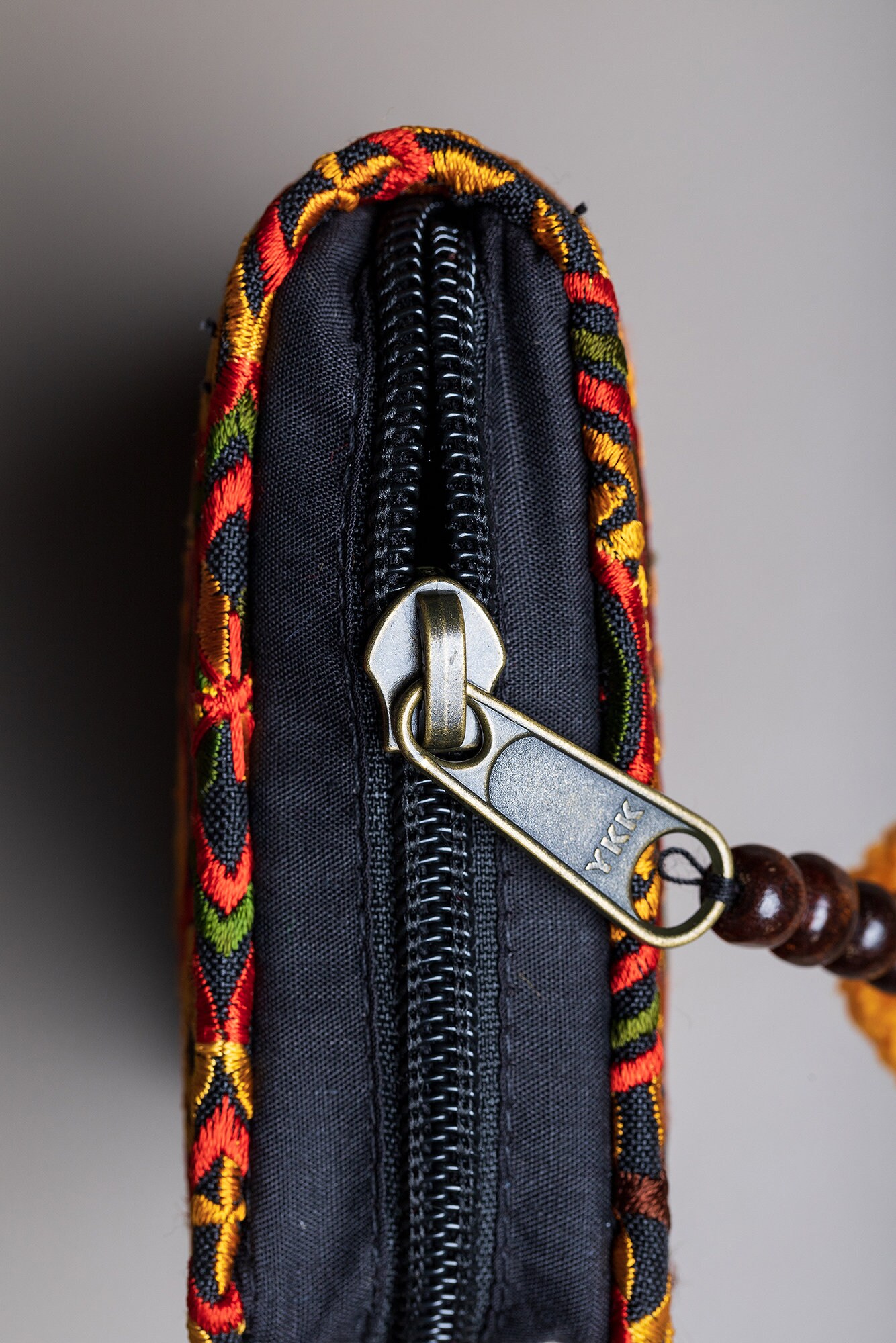 Portefeuille Ethnique Brodé Artisanal Hmong - Style Bohème Hippie - Fait Main En Thaïlande - Neuf Avec Étiquettes