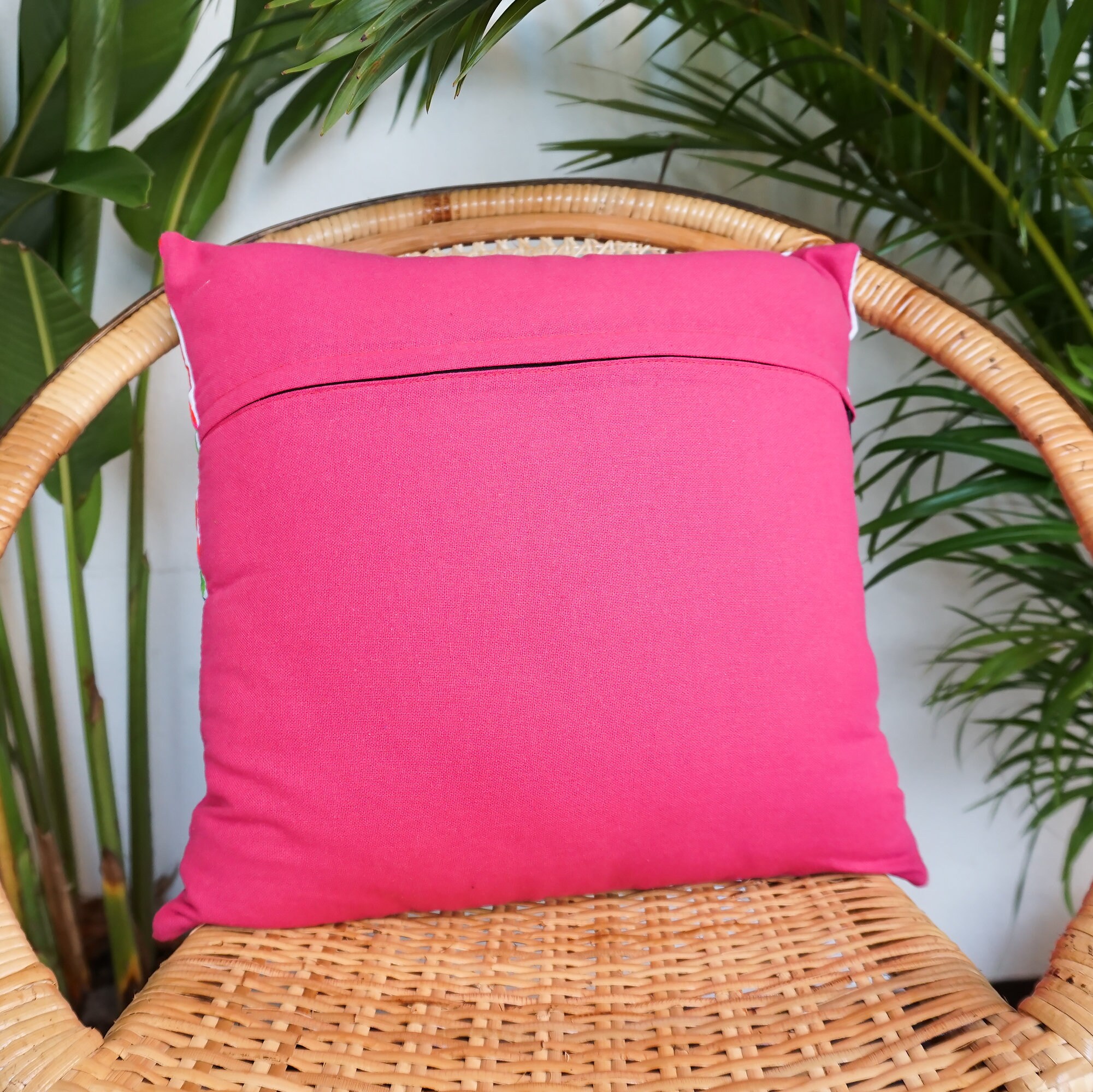 Bohemian Pillow Cover Hmong Hill Tribe Embroidered Pillow Etsy