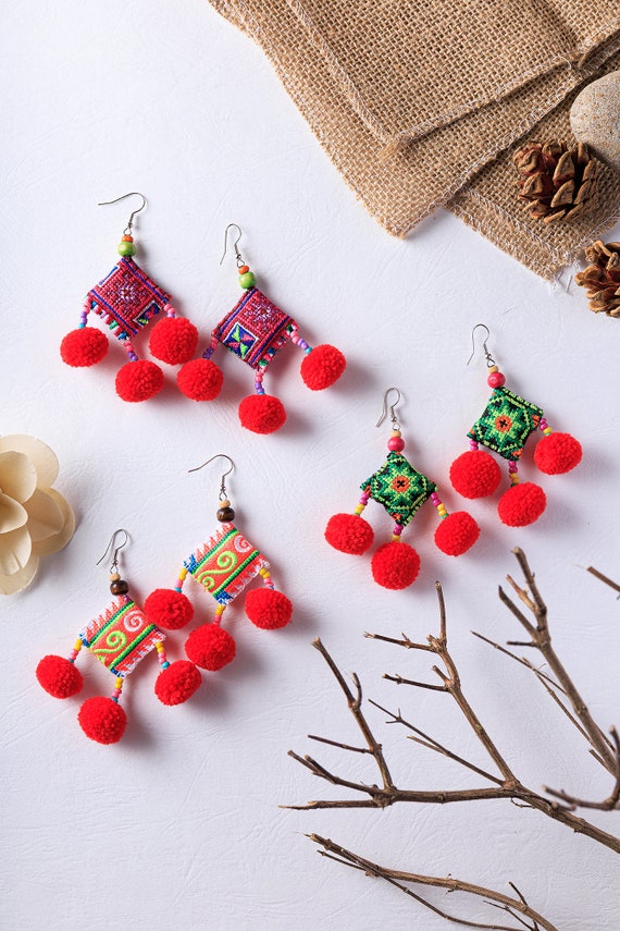 Hmong earrings wholesale deals