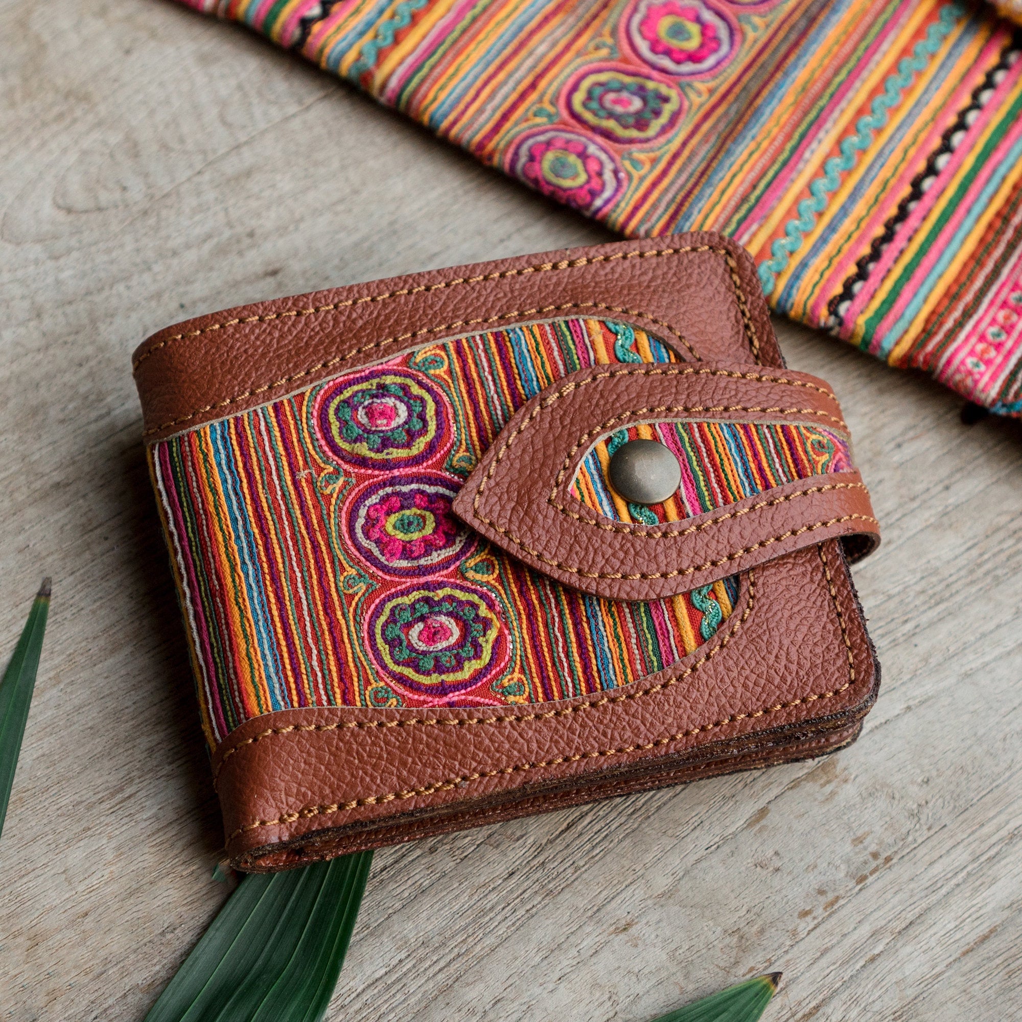 boho wallet purse