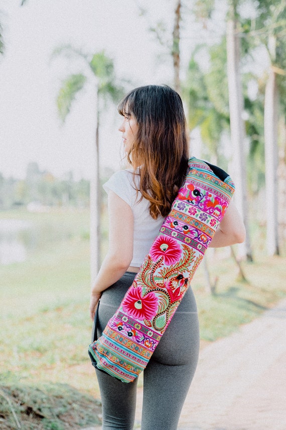 Buy Handmade Yoga Bag Tribal Hmong Embroidered Thailand Women Online in India - Etsy