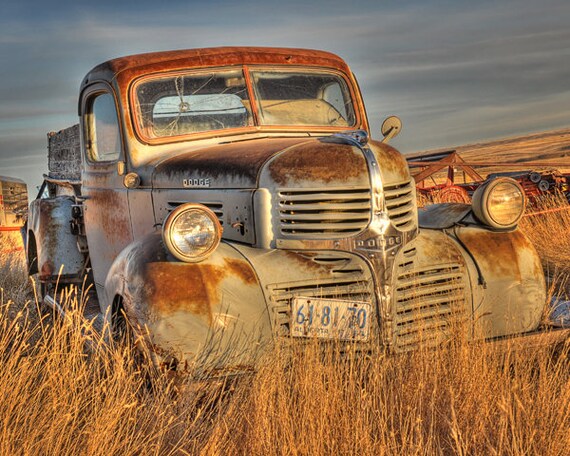 Vintage Dodge Truck 1940 S Dodge Truck Farm Truck Photo Etsy