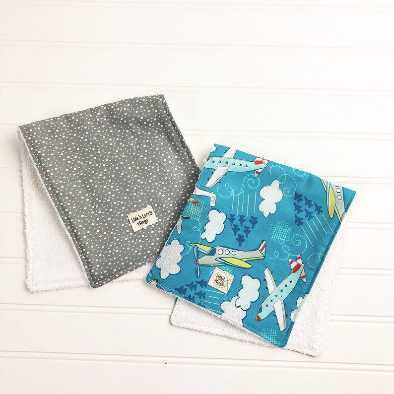 Airplane theme baby gift set Baby boy airplane nursery set Etsy
