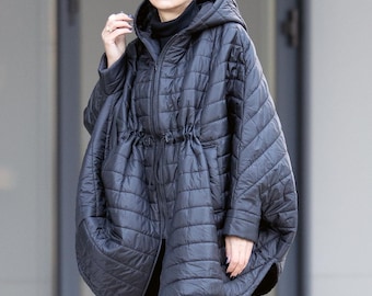 ジャケット・アウター rosymonster 3way peplum outer navy Moorer - Zayn Navy Quilted Blazer | Mitchell Stores