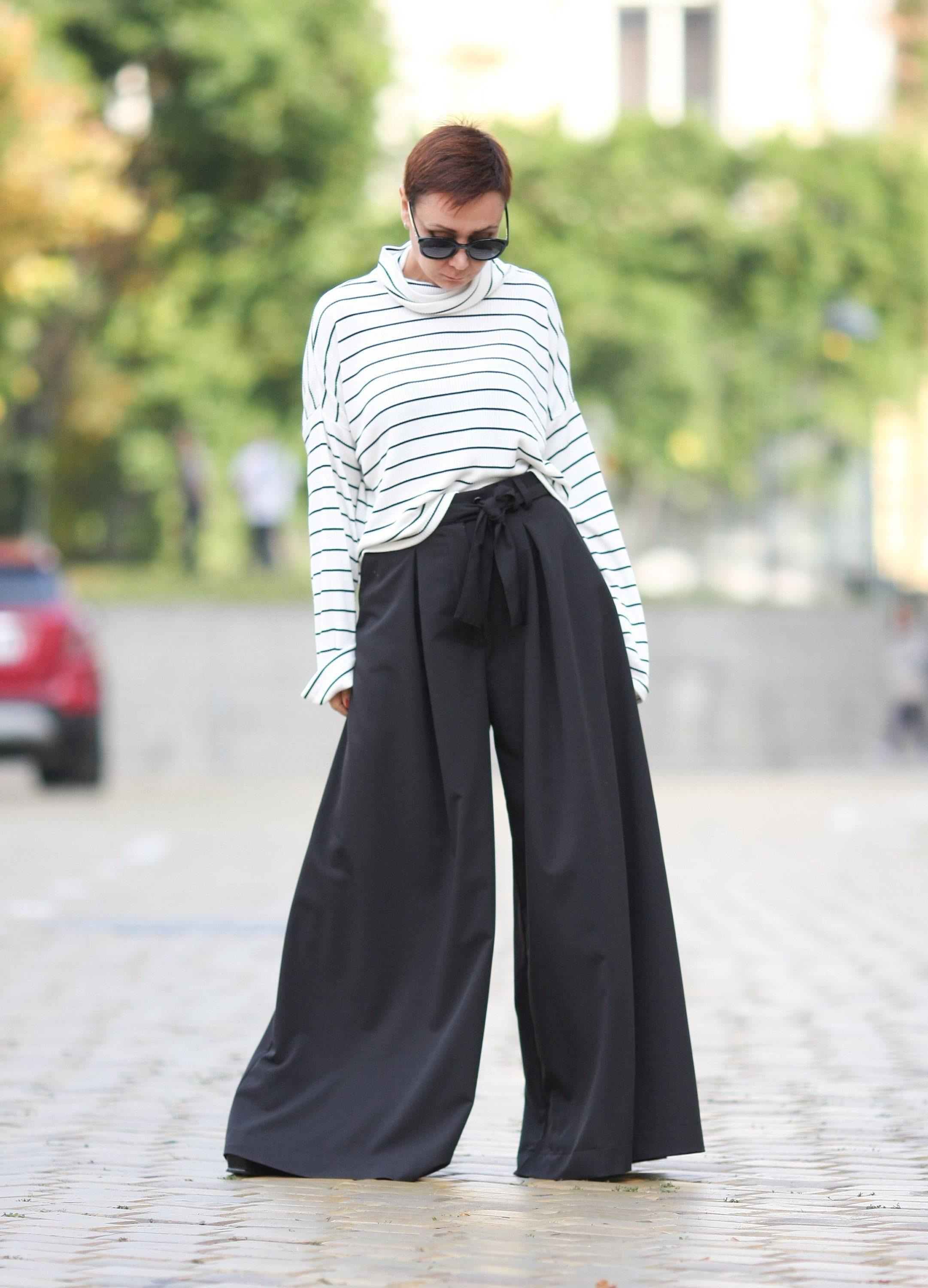 Pants for Women/ Palazzo Pants/ Wide Legs Pants/ High Waist Pants