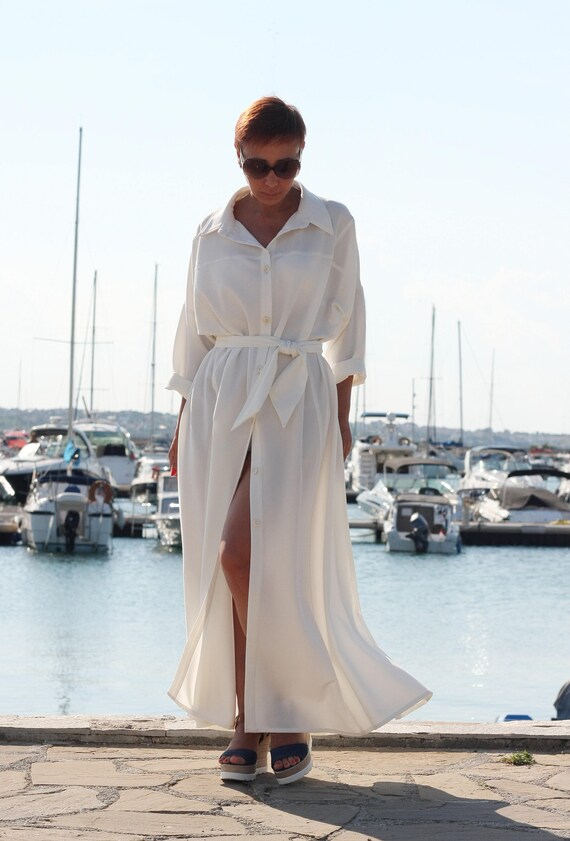 maxi dress shirt