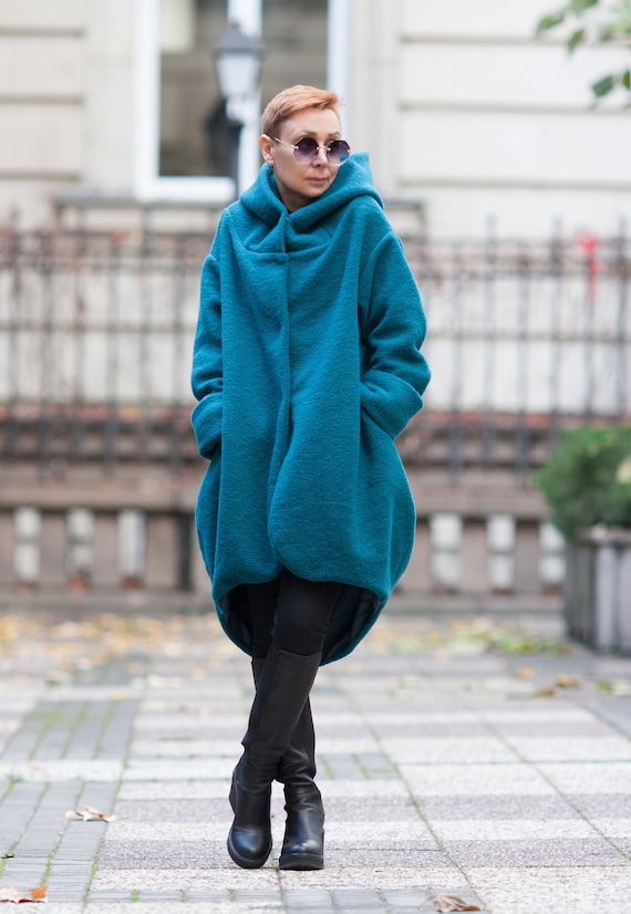 manteau à capuche femme hiver