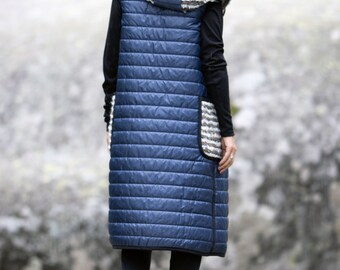 wollen wikkeljas wintervest lange asymmetrische jas zwart vest voor vrouwen Kleding Dameskleding Jacks & Jassen herfst herfstjas Mouwloze jas VE0005CA plus size kleding 