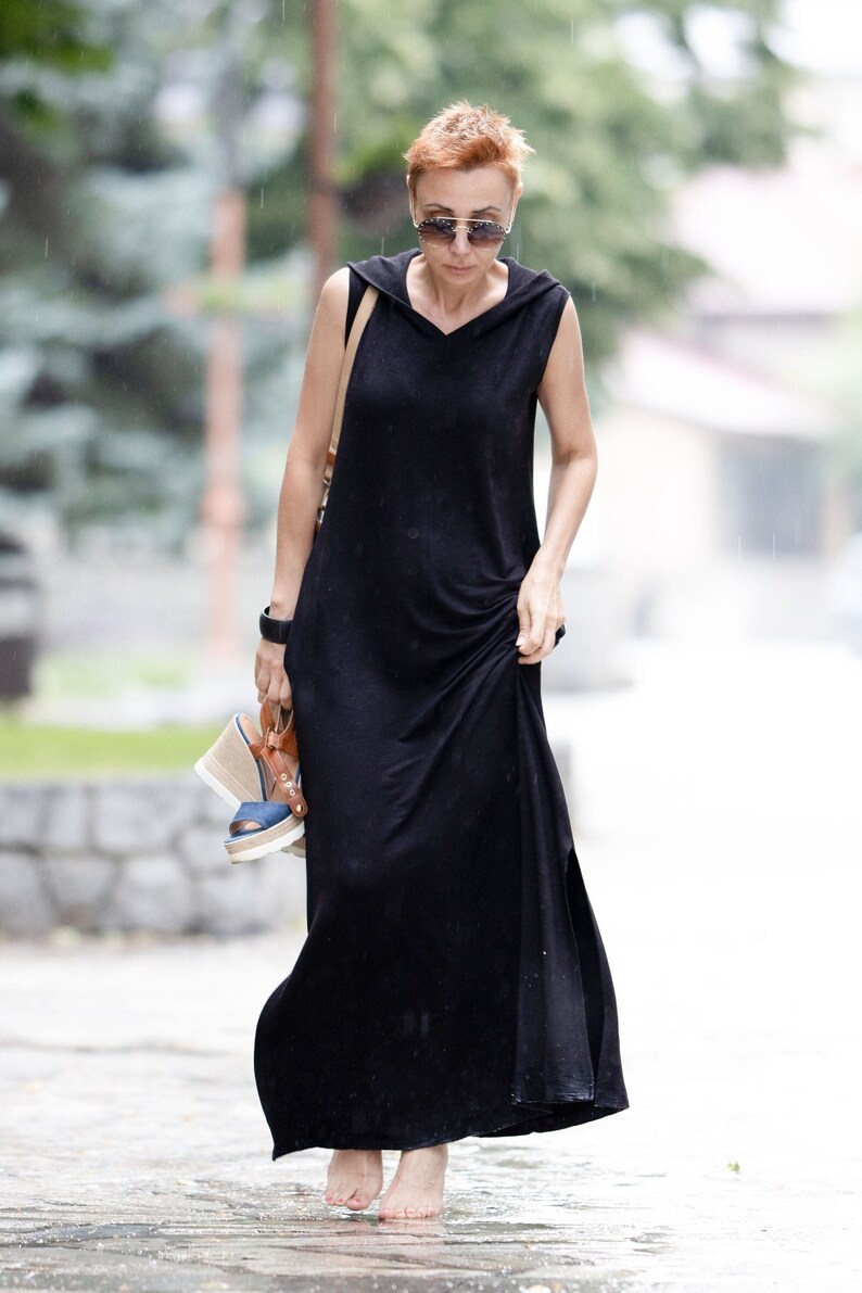 Model walking showing movement and drape