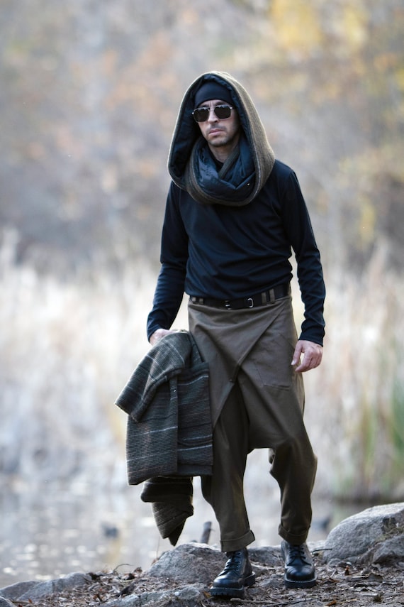 Harem Pants Women Men/ Unisex Drop Crotch Pants/ Loose Pants/ - Etsy