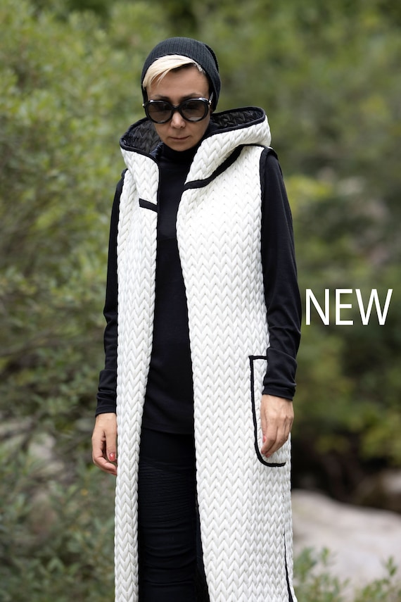 White winter cheap vest womens
