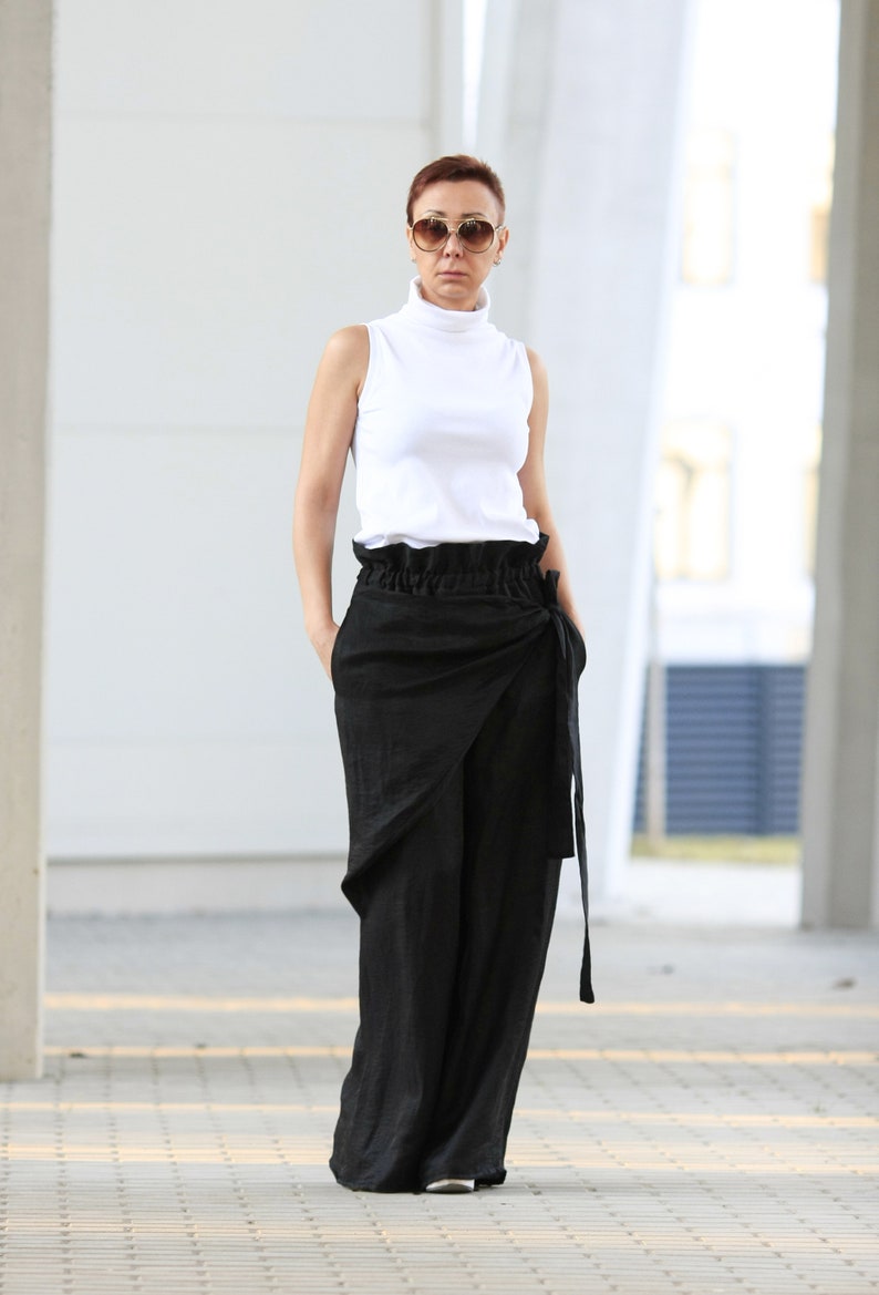 loose pants and top