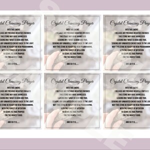 Printable Smudging Prayer Instant Digital Download, Smudging Ritual, Energy Cleansing Prayer ...