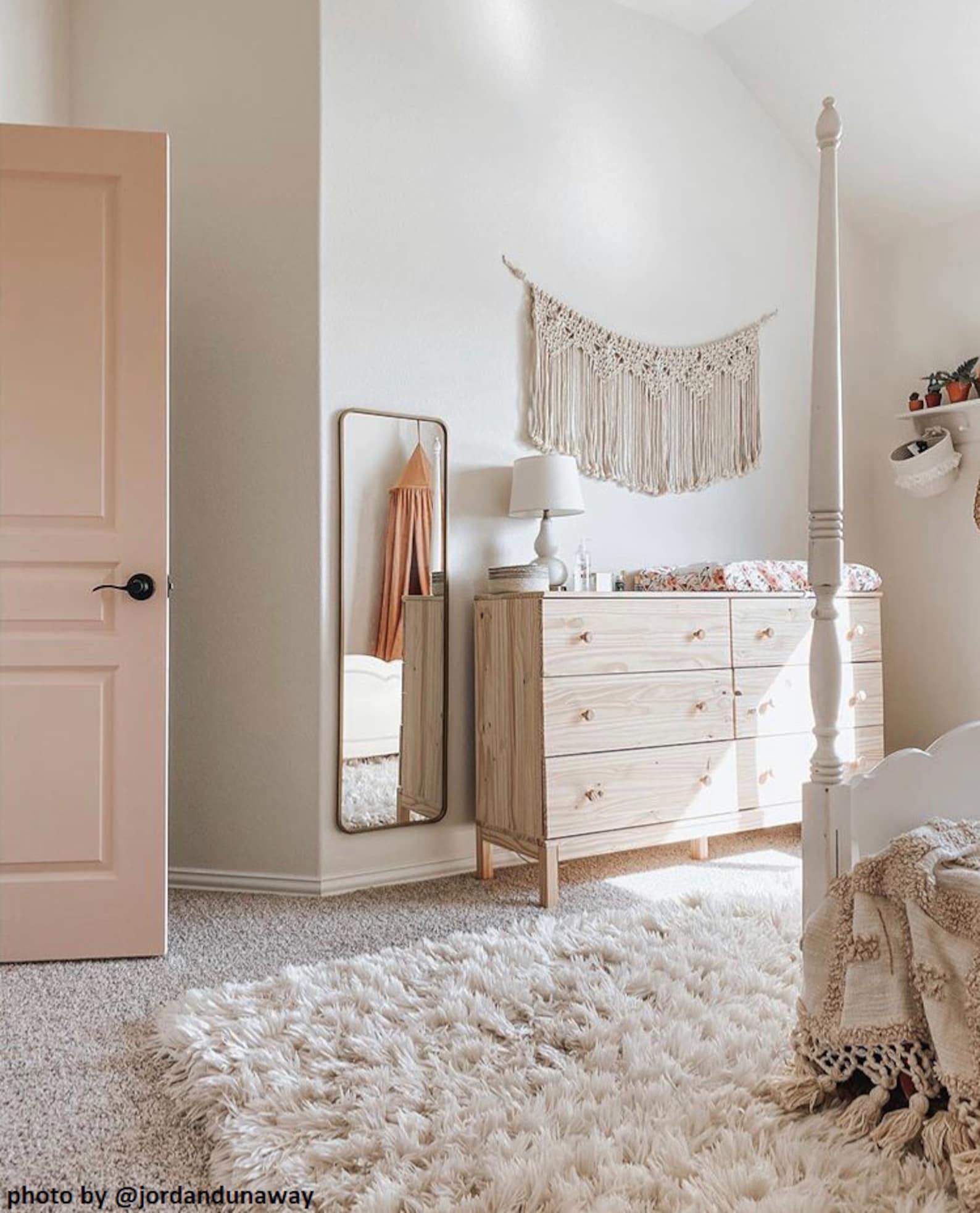 Macrame Wall Hanging Wallbanner Nursery Decor Backdrop Etsy