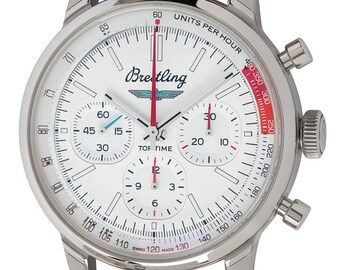 BREITLING B01 Top Time Ford Thunderbird Chronograph Automatic Chronometer Men's Watch Item No. AB01766A1A1X1