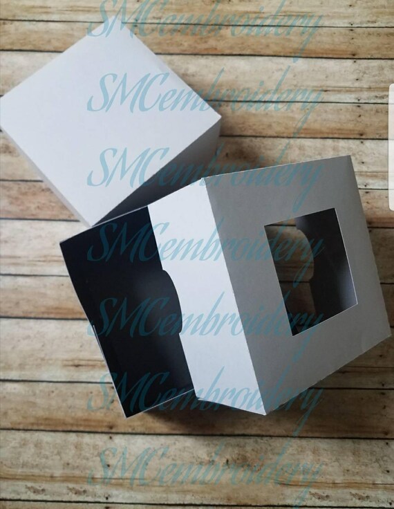 Box Template. Cut File. 6x6x3 In. Box Made From 12x12 - Etsy