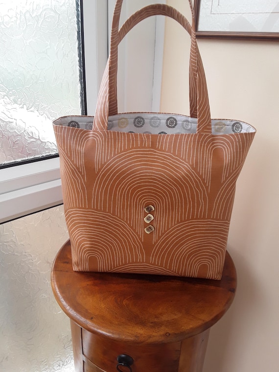 Oilcloth Tote Bags Oilcloth Handbag Oilcloth Tote Bag/ Shopping