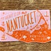 Nantucket Sticker Nantucket Massachusetts Sticker Bumper | Etsy