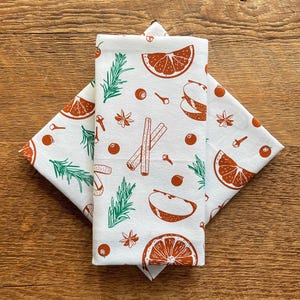 Paño de cocina Simmer Pot, paño de cocina, regalo de Navidad