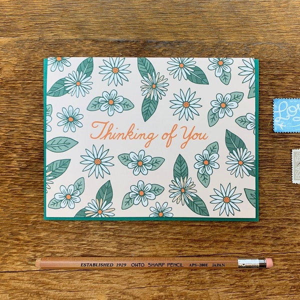 Pensando en ti, Tarjeta de aliento, Tarjeta de simpatía, Tarjeta de amistad