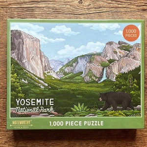Yosemite National Park Puzzle, 1000 Piece Puzzle, National Park Puzzle