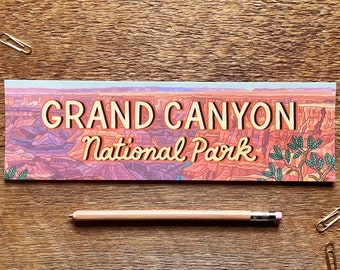 Grand-Canyon-Nationalpark-Autoaufkleber, wasserfeste Vinylfolie