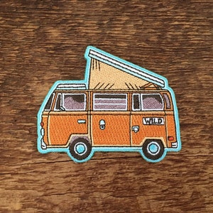 Remendo Camper Van, Remendo Explorar, Remendo Bordado Único com Remendo para Passar a Ferro