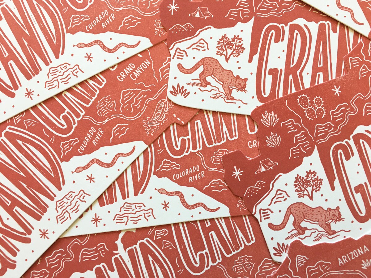 【隕石王】グランドキャニオン国立公園の美しい風景を収めたのポストカード 隕石王様専用】グランドキャニオン国立公園の美しい風景を収めたの