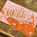 Nantucket Sticker Nantucket Massachusetts Sticker Bumper - Etsy