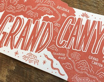 グランドキャニオンポストカード、グランドキャニオン国立公園