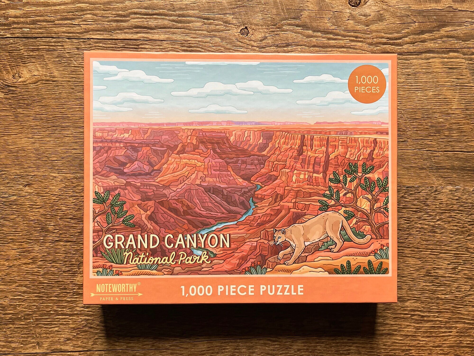 Grand Canyon National Park Puzzle, 1000 Piece Puzzle