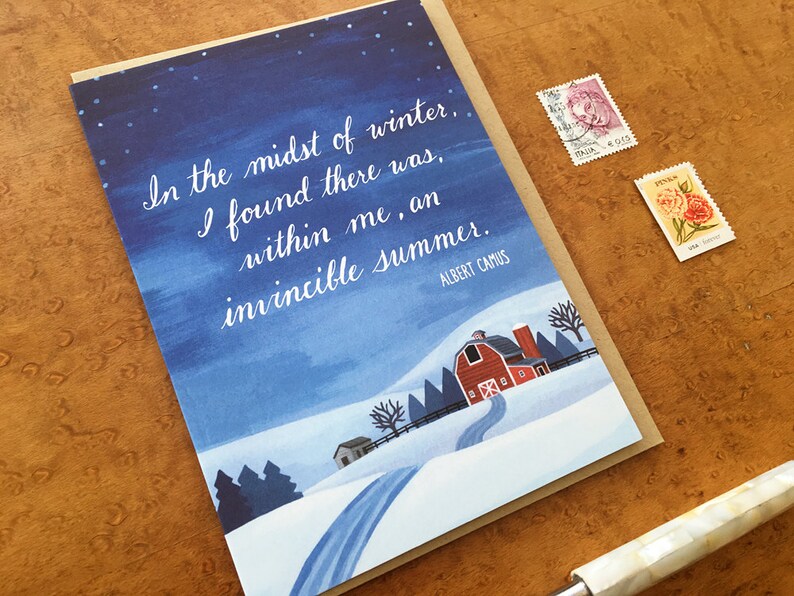 Quotes authors albert camus the harshest winter finds an invincible summer....