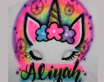 Personalized Unicorn T shirt, Unicorn Party, Unicorn t shirt, Unicorn Birthday, 6th birthday, 7th birthday , 8th birthday, 9th, 10th, 11th