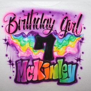 Personalized Birthday Party T Shirt, Girls Birthday Party, Birthday T ...