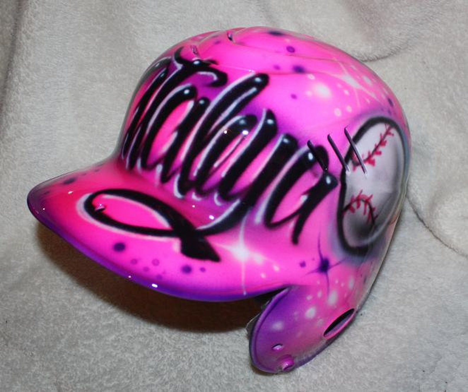 Batting helmet Girls helmet Softball helmet Personalized Etsy
