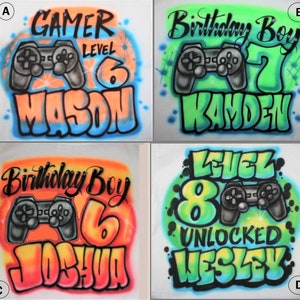 Birthday Boy Video Game Party T SHIRT, Video Game T shirt, Video Game Party, Boys Birthday Party, Boys Birthday T shirt, Video game Birthday