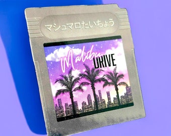 Gameboy Game Boy Retro Game Console Cartridge Metallic Sticker - Etsy