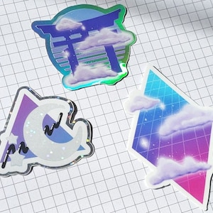 Stickers Synthwave 80's