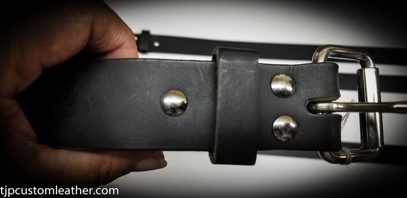 weight. 1 12 Leather Belts made from Water Buffalo 8-9 oz