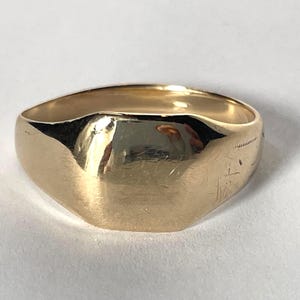 指輪　ヴィンテージ　金属製　刻印不明瞭 D125 ヴィンテージ 88 FM 18K SILVER刻印 リング デザイン