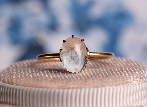 Vine Leaf Rainbow Moonstone Ring, Nature Inspired Moonstone Engagement Ring,  Moonstone Promise Ring Rose Gold Ring, Anniversary Gift for Her - Etsy