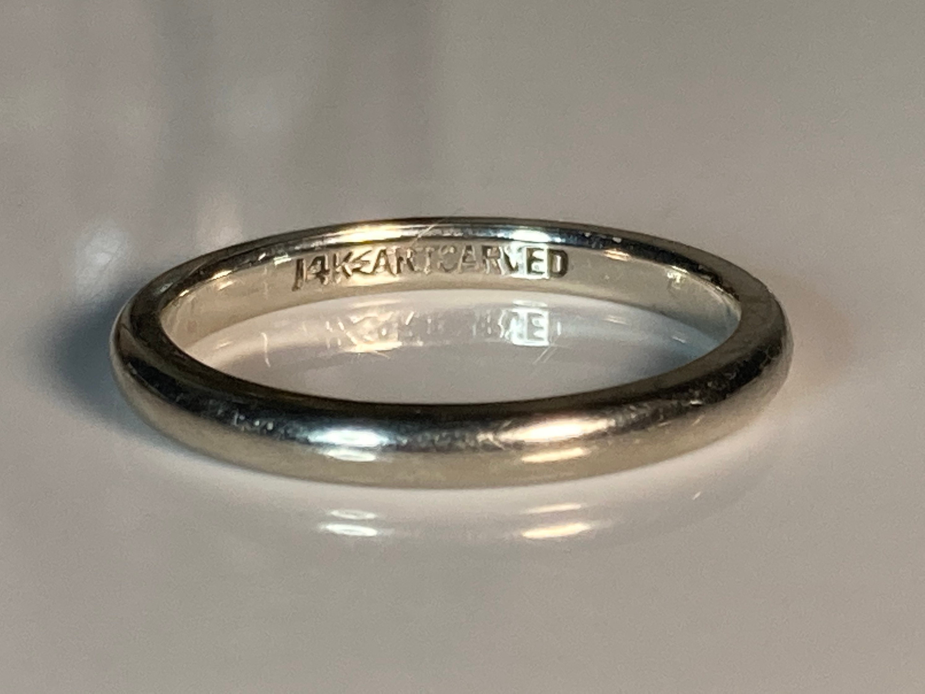 14k sale artcarved ring
