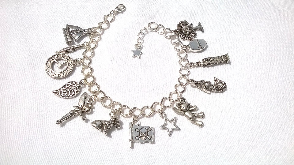 Fairytale bracelet charm bracelet princess jewelry pirate | Etsy