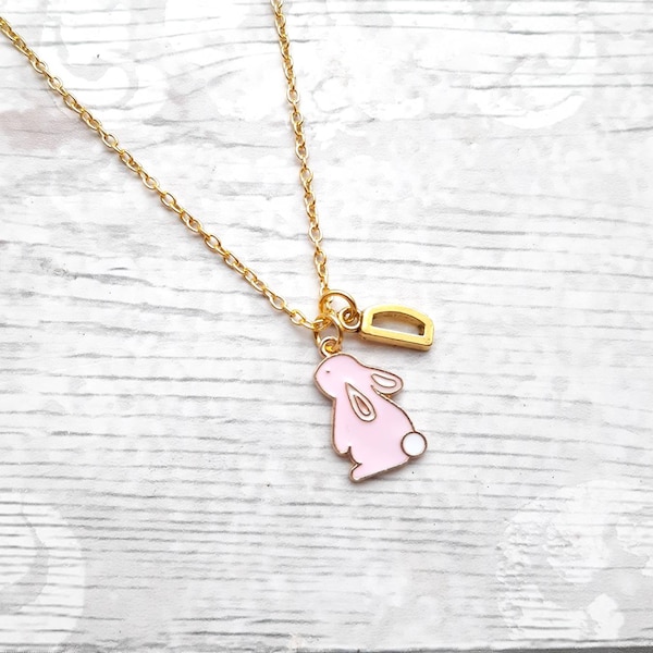 Bunny Necklace - Etsy
