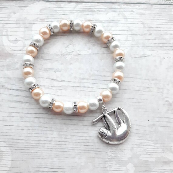 Landical 20 Set Sloth Gift For Women Sloth Bracelet With Gift